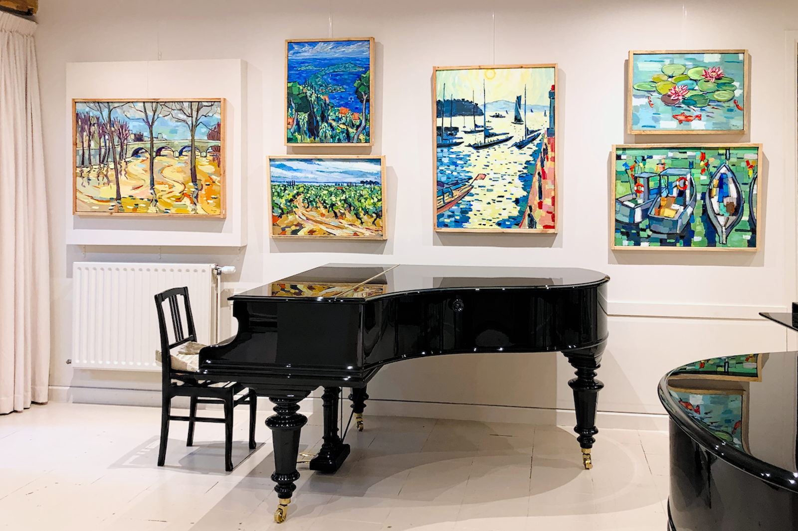 galerie-chroma.be : expositions et concerts tableaux : Bruno Ottenheimer De Gail